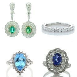 Stunning Collections Of Brand New Diamond & Gemstones Jewellery. REDUCED RESERVES!!