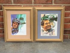 Two Framed Michael Turner Prints