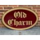 Old Charm Perspex Oval Sign - Image 2 of 2