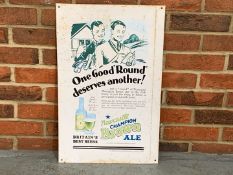 Newcastle Brown Ale Tin Sign&nbsp;