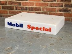 Mobil Special Perspex Petrol Pump Top a/f