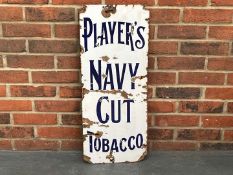 Players Navy Cut Tobacco Enamel Sign