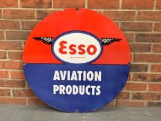 Esso Aviation Products Circular Sign&nbsp;