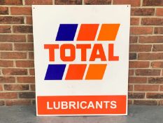 Total Lubricants Sign on Board