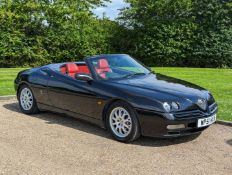 2001 ALFA ROMEO SPIDER 3.0 V6 CONVERTIBLE
