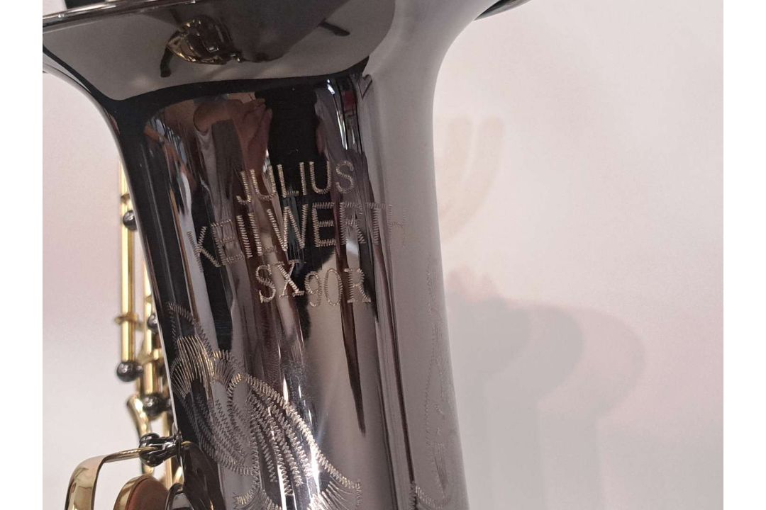 JULIUS KEILWERTH, SX90R, “Shadow”, black nickel saxophone - Image 13 of 21