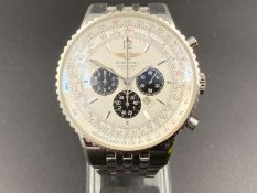 BREITLING, “Navitimer” Heritage, two button chronograph. Ref A35340, No. 233402,&nbsp;