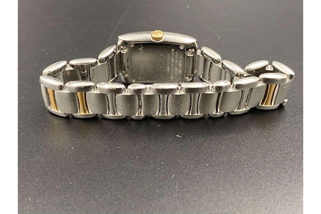 EBEL, “Brasilia”, stainless steel and gilt, quartz wristwatch. E1976M22, A178941. - Image 5 of 9
