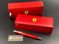 SHEAFFER, for FERRARI, a cased ballpoint pen