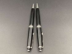 MONT BLANC, roller ball pen & pencil set.&nbsp;