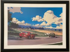 TIM LAYZELL, “Summer at Goodwood”, signed, limited edition print