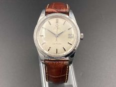 OMEGA, “Seamaster”, a stainless steel, centre seconds, calendar wristwatch. Cal 565, 25376006,