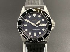 SEIKO, “7S26-0040”, stainless steel, automatic, centre seconds, calendar, divers watch.
