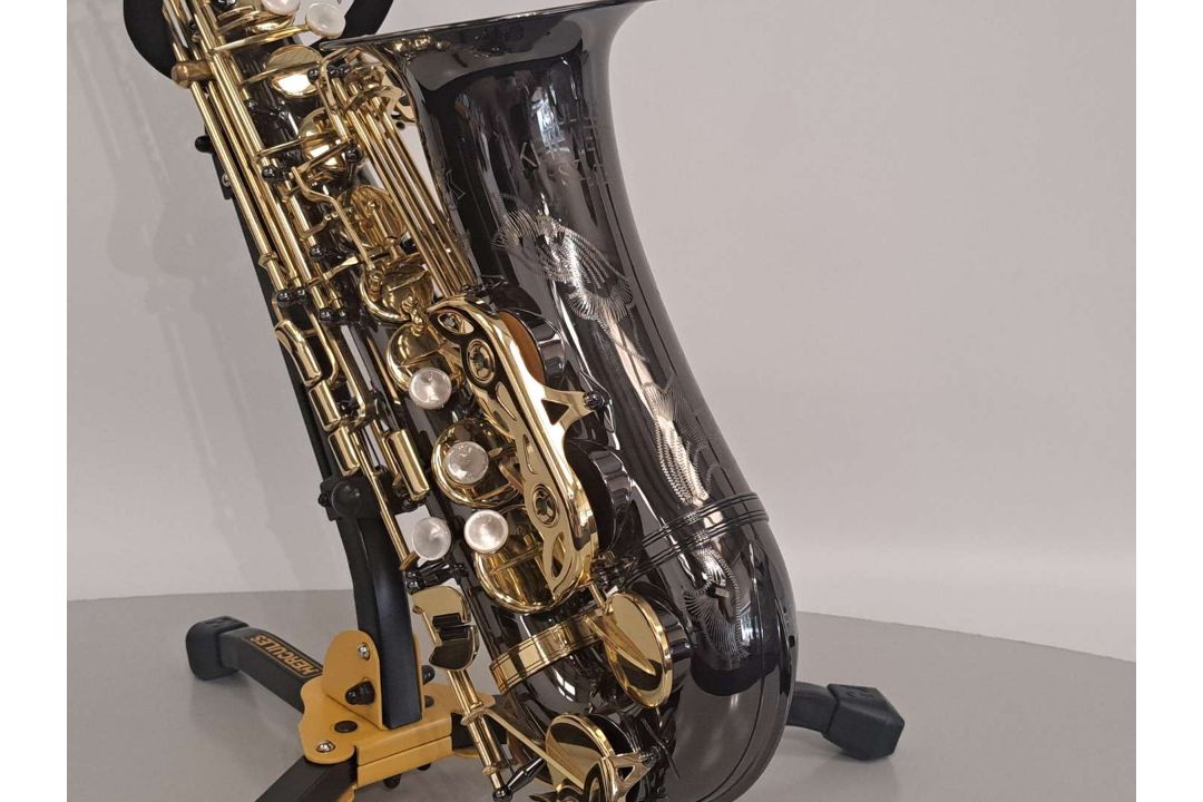 JULIUS KEILWERTH, SX90R, “Shadow”, black nickel saxophone - Image 7 of 21