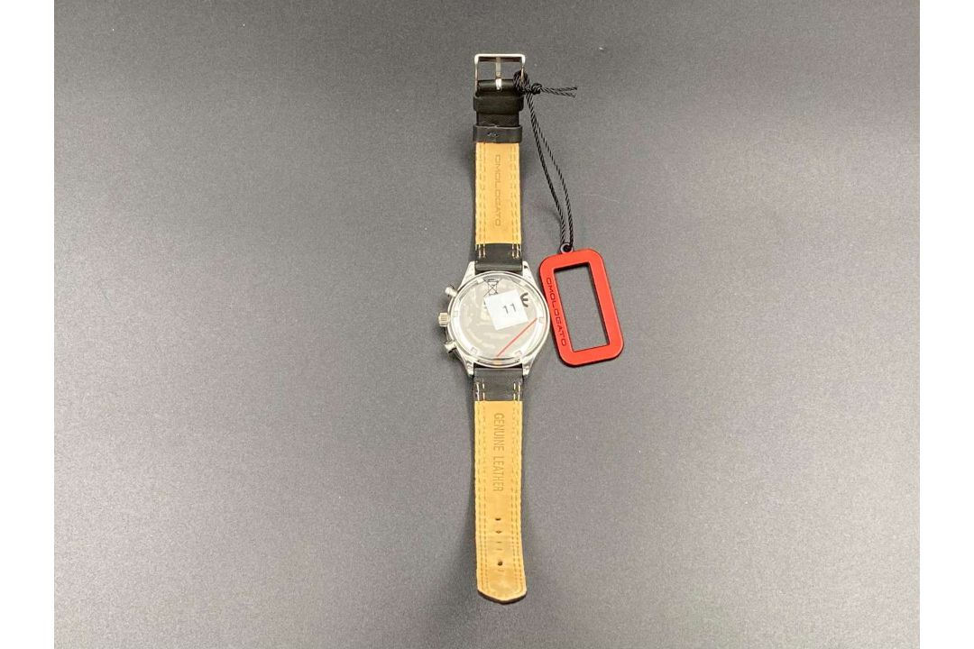 OMOLOGATO, “Racing Chrono”, stainless steel, chronograph wristwatch, - Image 5 of 7