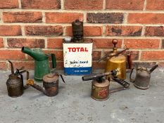 Total Oil Can, Blow Torches and Oil Cans