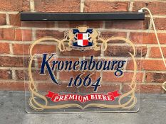 Kronenbourg 1664 Illuminated Bar Sign
