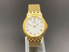 RAYMOND WEIL- Geneve gold plated quartz wristwatch 5568 Z533628