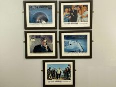 Lobby cards: Get Carter The Italian Job & Thunderball