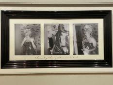 Monroe Triptych “The only thing I wear to bed”