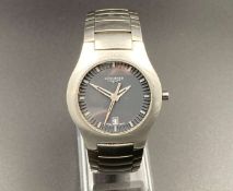 LONGINES Oposition L3 617 4 quartz stainless steel wristwatch