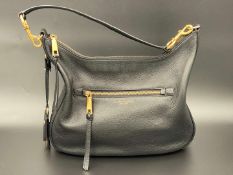 MARC JACOBS Hobo Recruit in black with dustbag