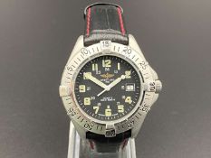 BREITLING Colt A57035 24369 stainless steel quartz wristwatch