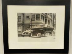 BULLITT (1968) framed black and white photograph
