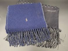 2 men's scarves Turnbull & Asser and Ralph Lauren