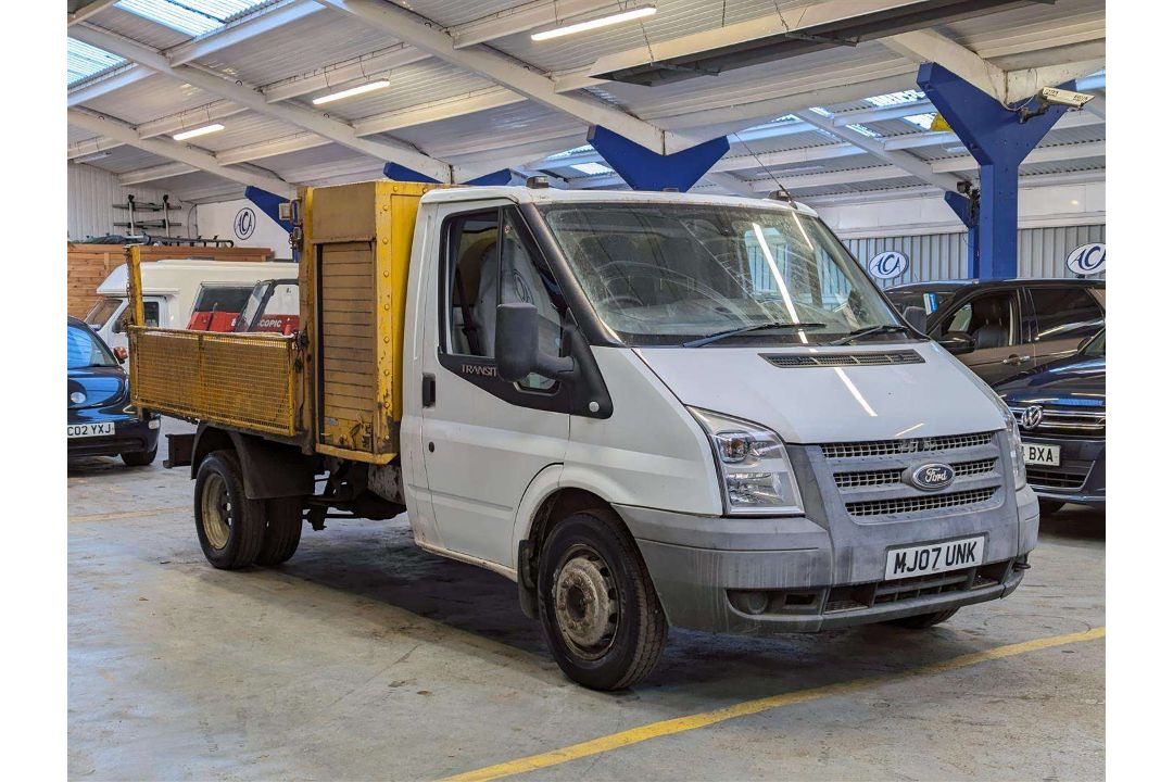2007 FORD TRANSIT 100 T350M RWD TIPPER - Image 10 of 28