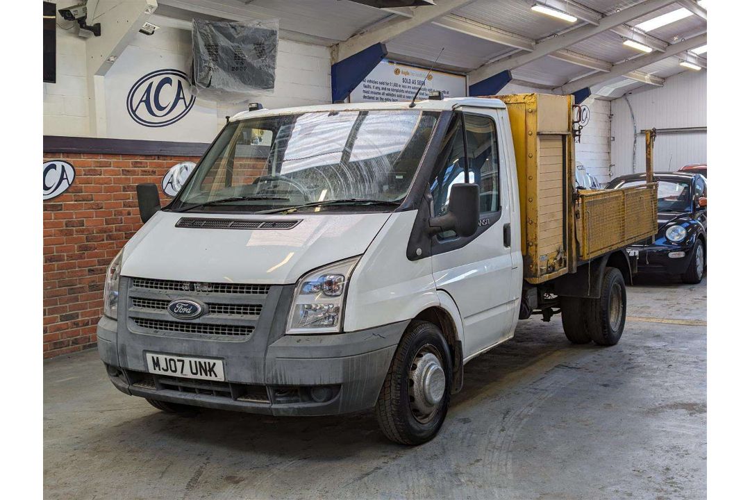 2007 FORD TRANSIT 100 T350M RWD TIPPER - Image 1 of 28