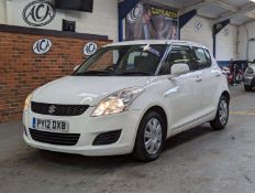 2012 SUZUKI SWIFT SZ2