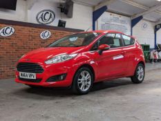 2014 FORD FIESTA ZETEC