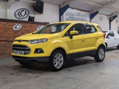 2017 FORD ECOSPORT ZETEC TURBO