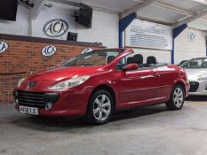2008 PEUGEOT 307 CC S