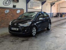 2012 CITROEN C3 BLACK