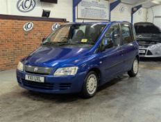 2011 FIAT MULTIPLA DYNAMIC JTD W.A.V.