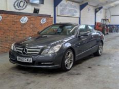 2012 MERCEDES-BENZ E220 SE CDI BLUEEFFI-CY AUTO