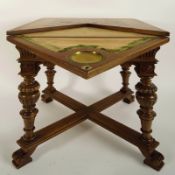 Spätbiedermeier Salon-Spieltisch 1860