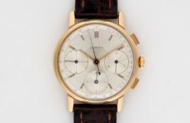 Goldene Herrenarmbanduhr, ZENITH