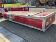 UNUSED CHERY SINGLE TRUSS CONTAINER SHELTER MODEL C2020, APPROX 20FT W x 20FT L GREATER SEAM STRE...