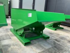 UNUSED DIGGIT L320 SELF DUMPING HOPPER WITH FORK POCKETS