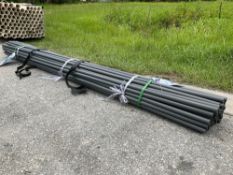 UNUSED UPVC RIGID NON-METALLIC CONDUIT, APPROX 1.3in x 10ft, APPROX 50 IN BUNDLE...