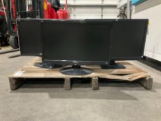 PALLET OF 12 ASSORTED...MONITORS