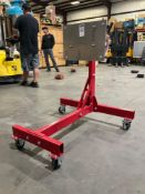 SUNEX TOOLS GEARED ENGINE STAND, 1000LBS CAPACITY...