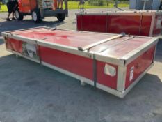 UNUSED CHERY SINGLE TRUSS CONTAINER SHELTER MODEL C2020, APPROX 20FT W x 20FT L GREATER SEAM STRE...