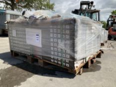 ( 1 ) PALLET UNUSED LIFEPROOF SPC LUXURY FLOORING, 48in L x 7.2in W x 4mm PER PIECE, APPROX 50 CASE