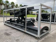UNUSED 2024 SNOW BUCKET ATTACHMENT MODEL 003-17-86-001 FOR UNIVERSAL SKID STEER...