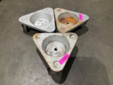( 3 )...INDUSTRIAL MOVING SKATES...