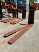 ( 1 ) SET OF FORK ATTACHMENT, APPROX CLASS 3 FORKS...